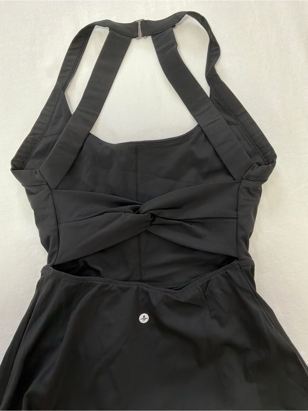 HALARA Black Halter Skater Mini Dress - Picture 7 of 11